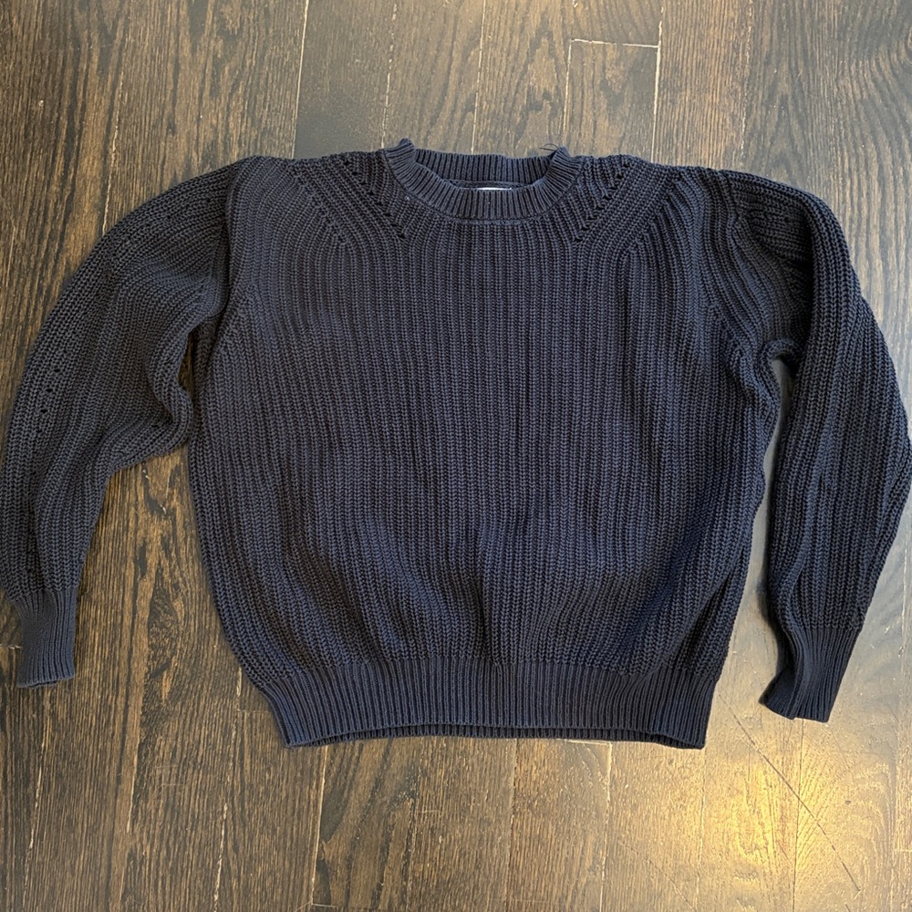 MANGO black Knit Sweater